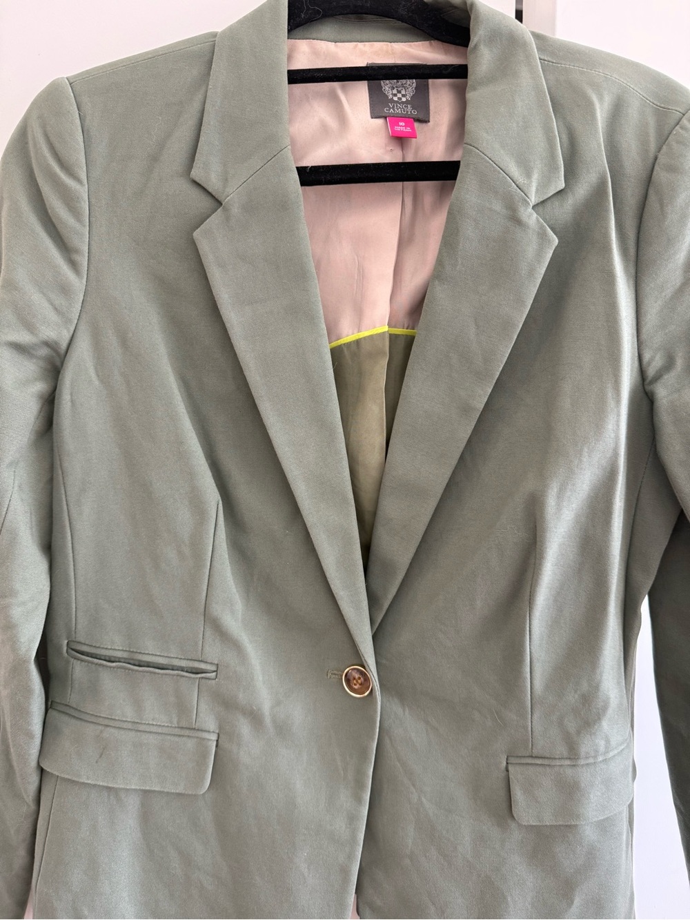 Vince Camino Sage Green Women's Tailored Blazer